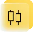 Acceso a <b>30+</b> <br/>
pares de divisas